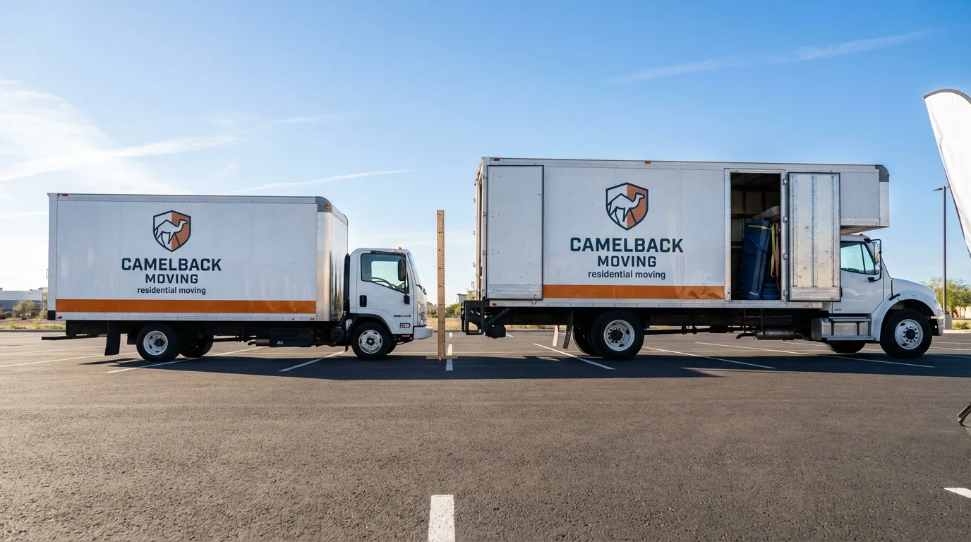 Moving truck size capacity guide in Strongsville